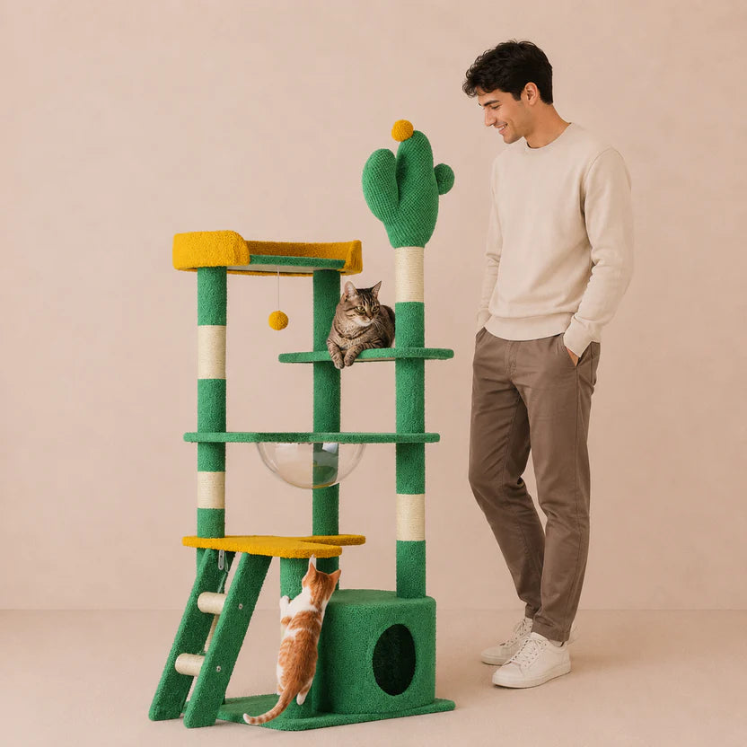 Cat Tree Tower Cat Condo House
