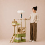 Cat Tree Tower Scratching Post Scratcher Condo House Bed Furniture