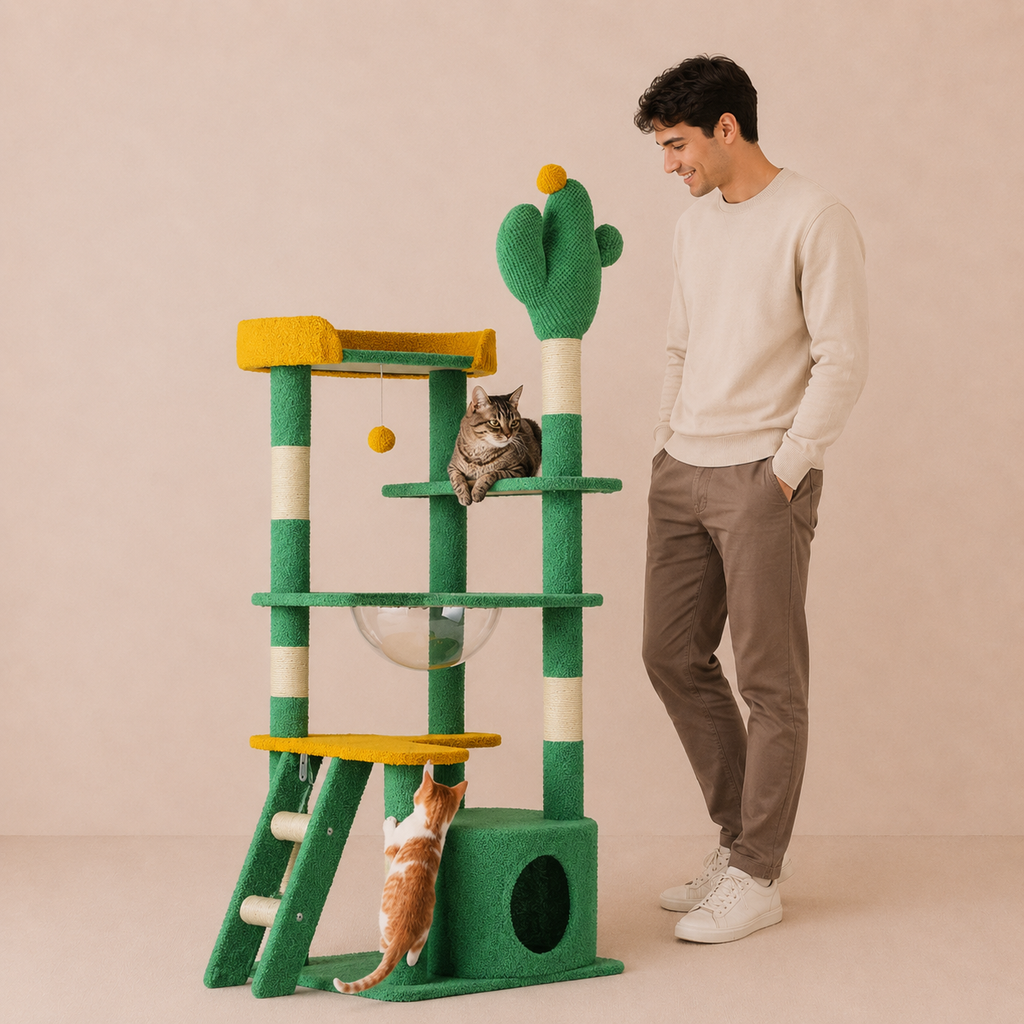 Cat Tree Tower Pet Condo House