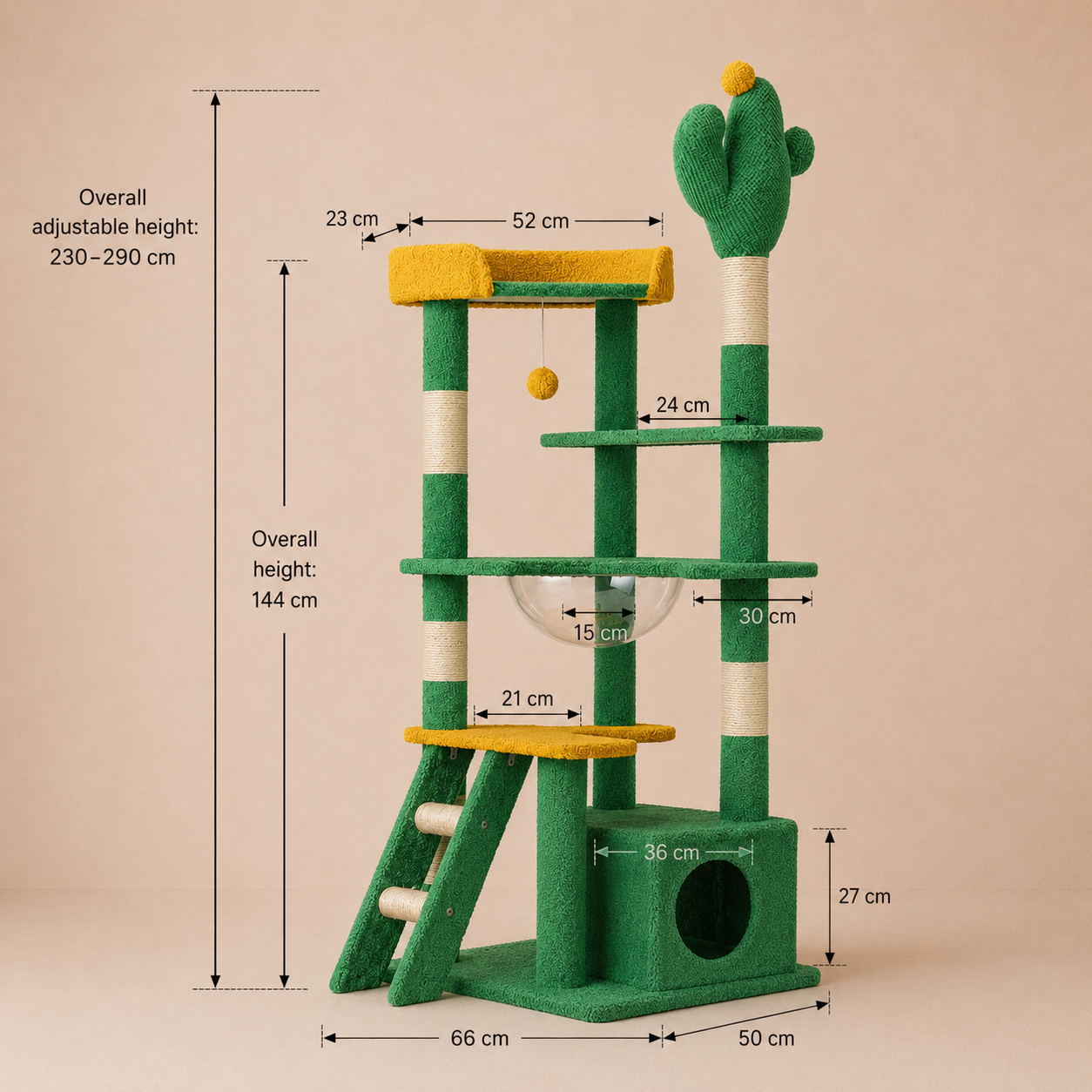 Cat Tree Tower Pet Condo House