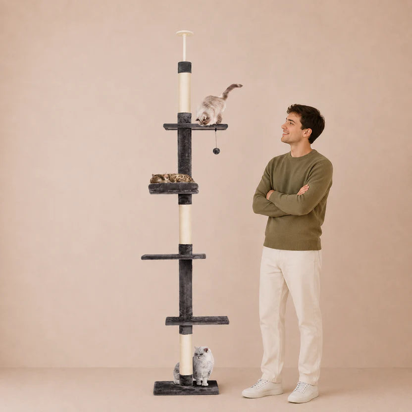 Cloud Perch - Cat Tree Scratching Tower