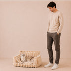 Snoozy Dream Calming Cat Bolster Bed