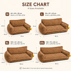 Snoozy Dream - Calming Cozy Cat Sofa Bed With Bolster