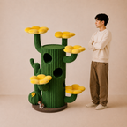 Luxe Cactus Bloom Cat Tree - 162cm