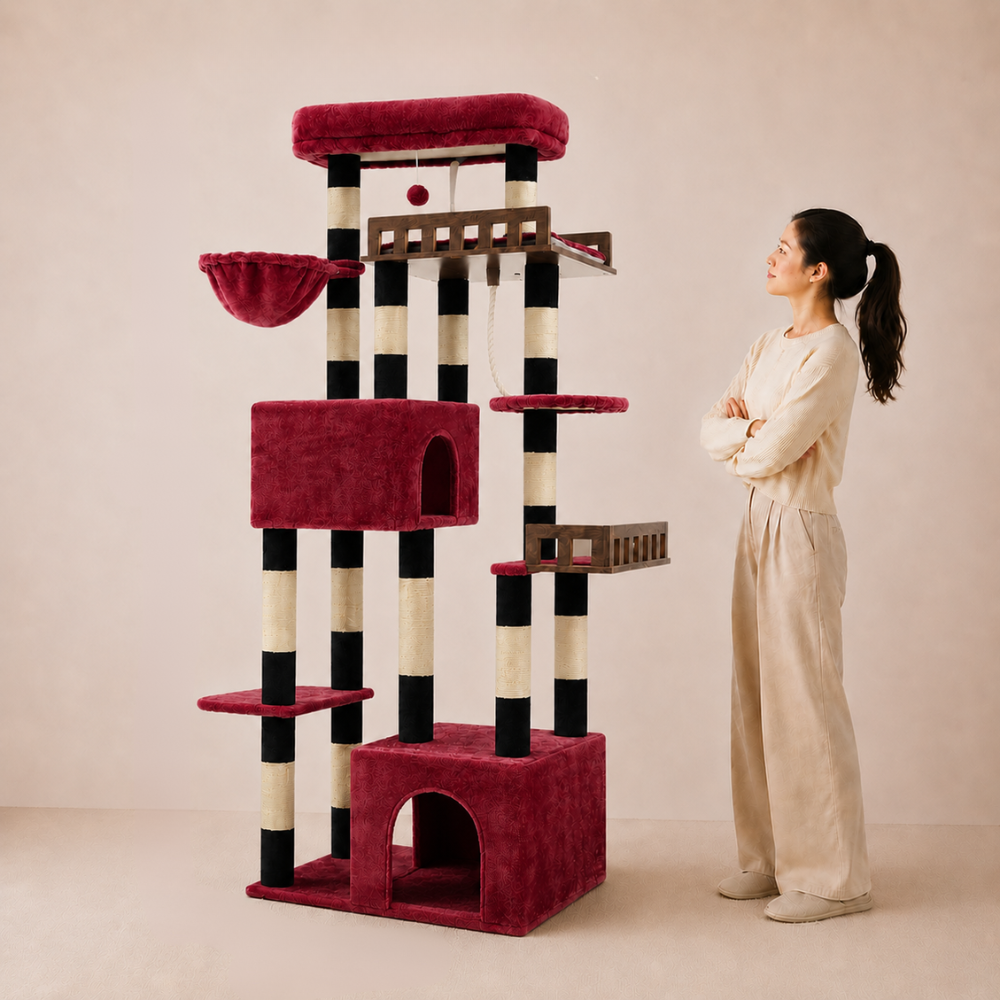 Cat Tree, Heavy-Duty Cat Tower
