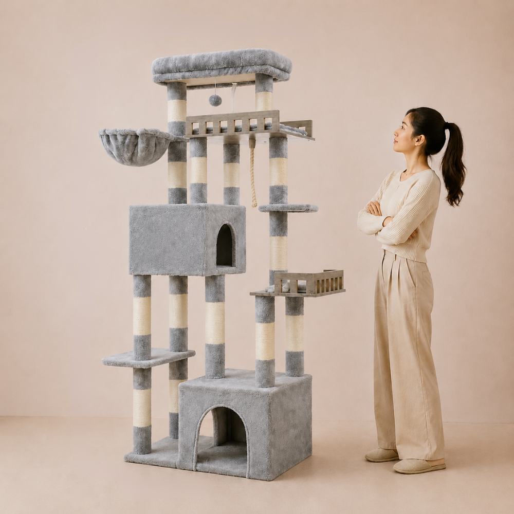 Cat Tree, Heavy-Duty Cat Tower