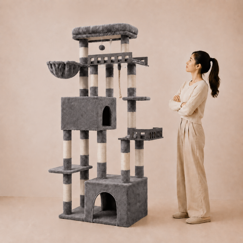 Cat Tree, Heavy-Duty Cat Tower