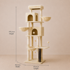 Cat Tree, 175 cm Tall Cat Tower