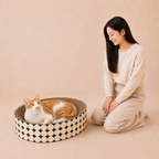 Cat Scratcher Cardboard Lounge Bed