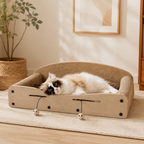 Cat Scratcher Lounge Bed - 26 Inch