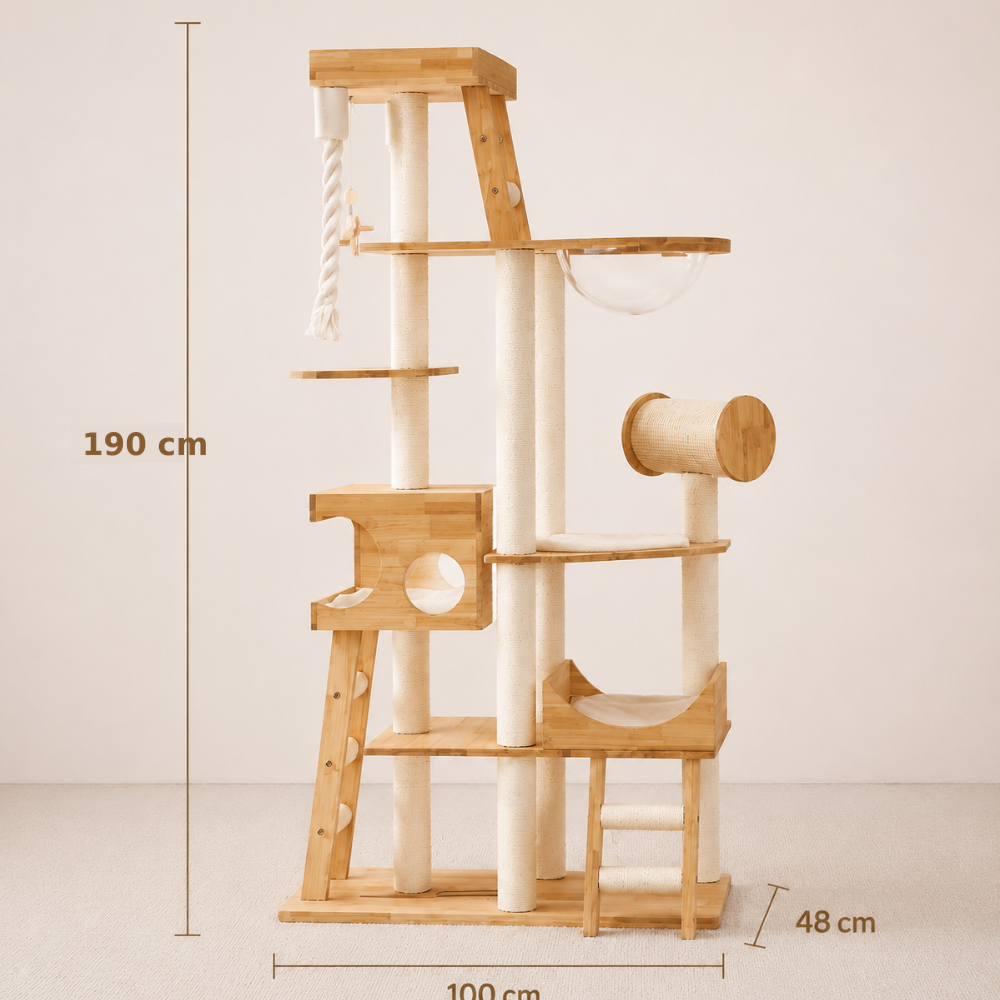 Multi Level Scandi Cat Tower