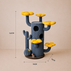 Luxe Cactus Bloom Cat Tree - 162cm
