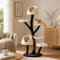 Chestnut Fusion Modern Iron Cat Tree 162cm
