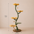 Sunflower Bloom 5-Level Cat Tower 172cm