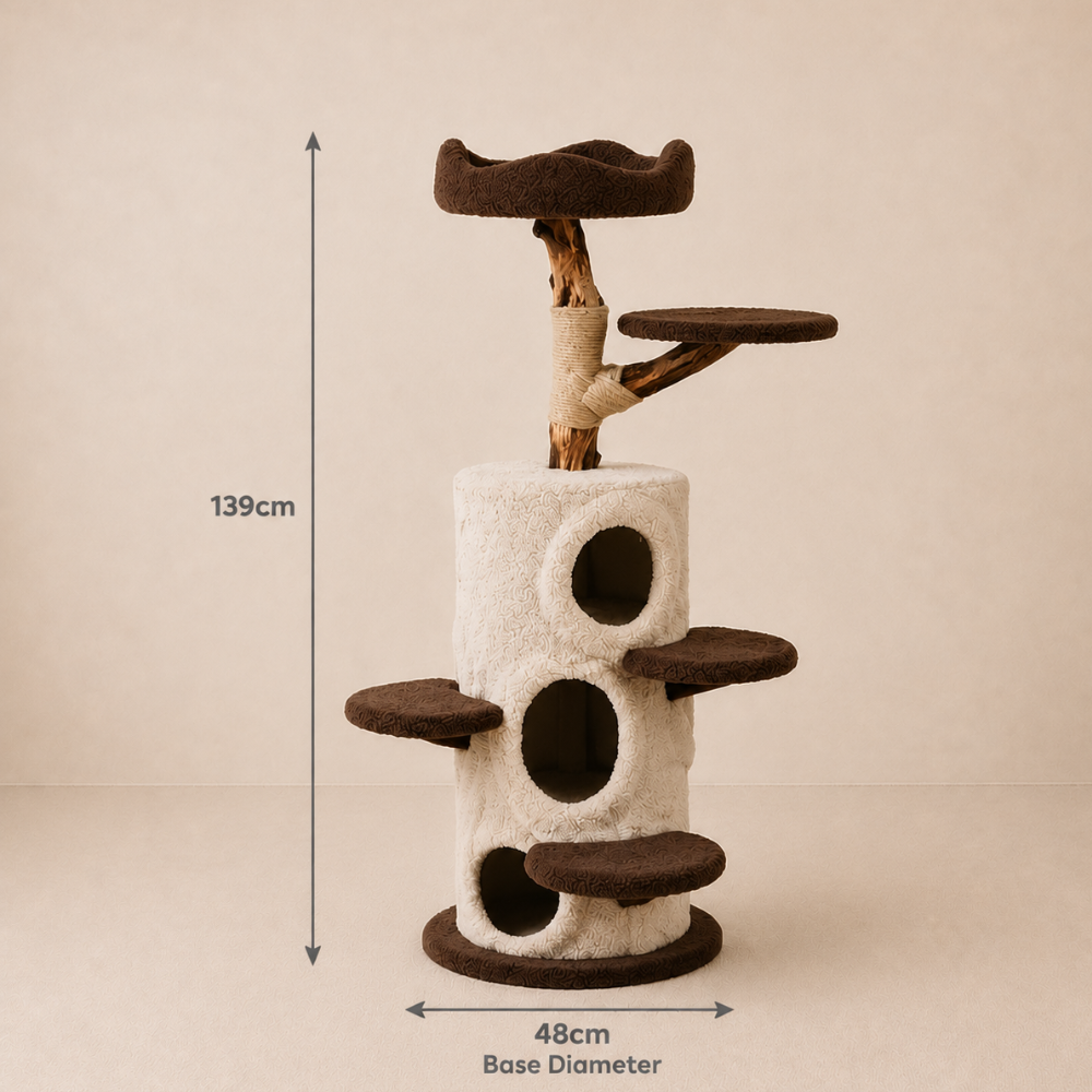 Forest Treehouse Cat Towers 139cm