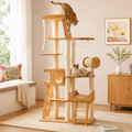 Multi Level Scandi Cat Tower