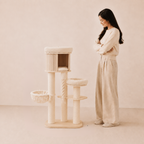 Virtue Solid Wood Cat Tree