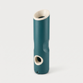 Frenzy Go Portable Ball Launcher in matte deep teal on a light neutral background
