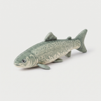 Flit Motion-Activated Fish Toy on a light neutral background