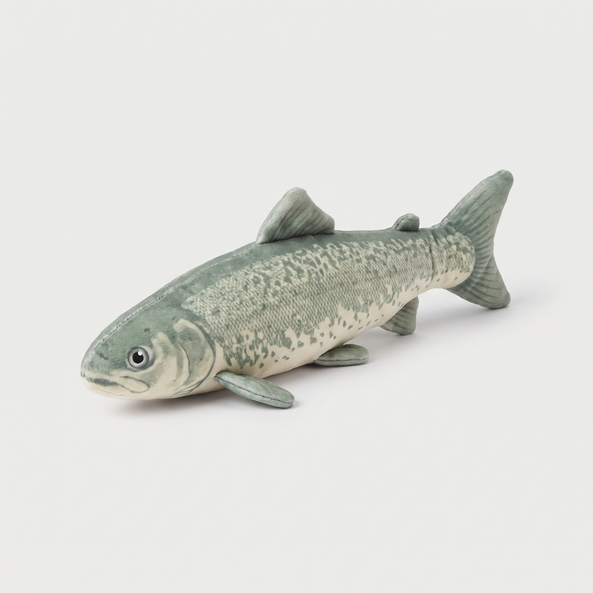 Flit Motion-Activated Fish Toy on a light neutral background