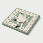 Master Puzzle Level 4 Multi-Compartment in matte sage green on a light neutral background