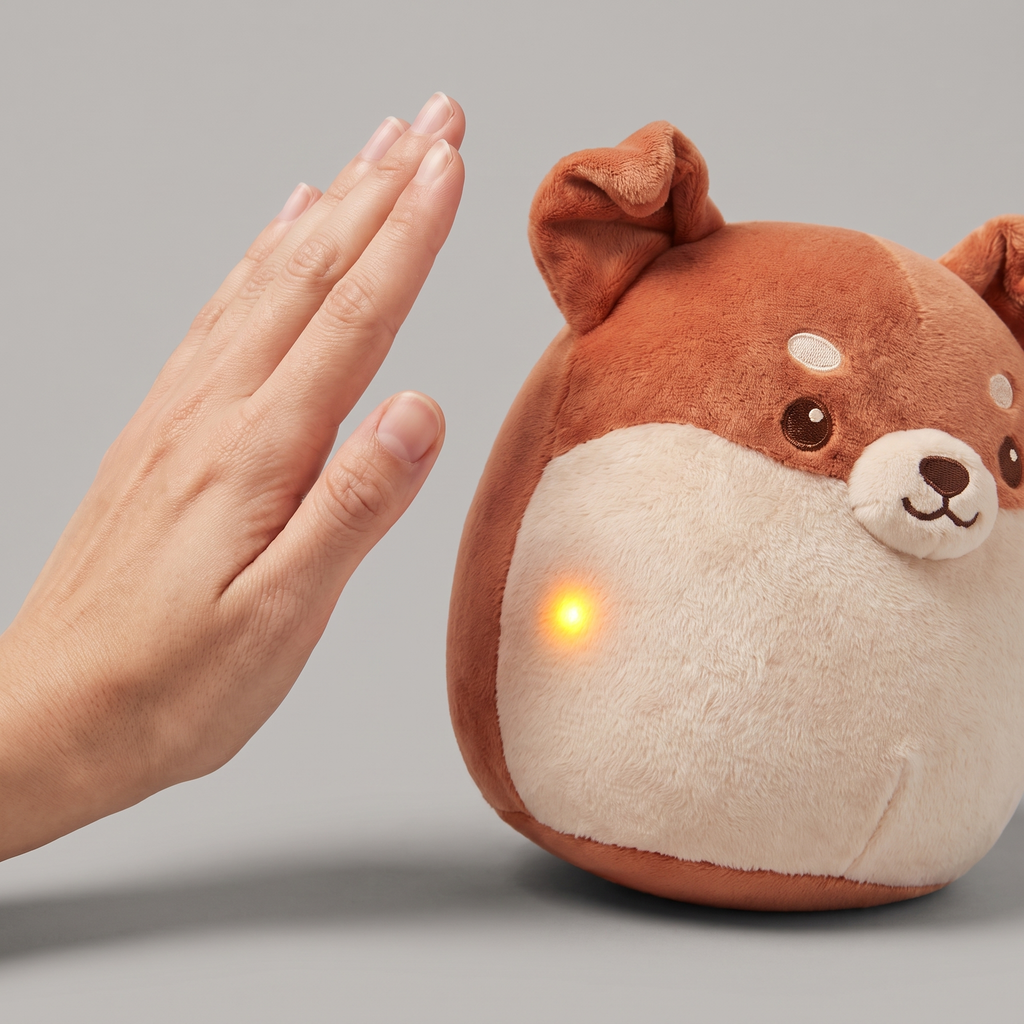 Motion sensor light activating on the Scurry critter toy