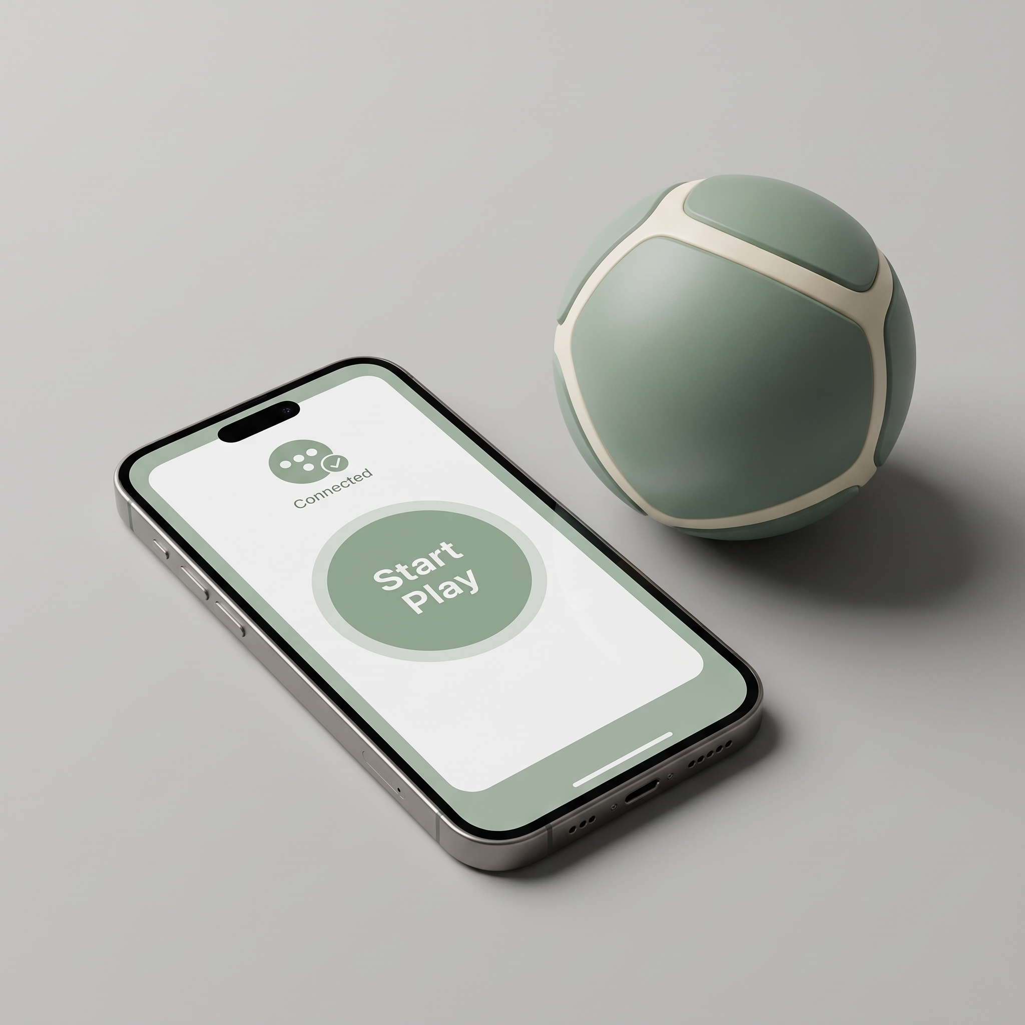 Tug app screen showing Start Play button