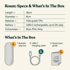 Roam App-Controlled Robotic Bone - specs and what's in the box