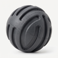 Herding Ball Extreme Chew Fetch Ball in matte charcoal grey on a light neutral background