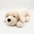 Heartbeat Buddy Calming Companion in soft cream plush on a light neutral background