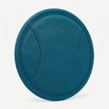 AquaFly Floating Water Frisbee in matte deep teal on a light neutral background