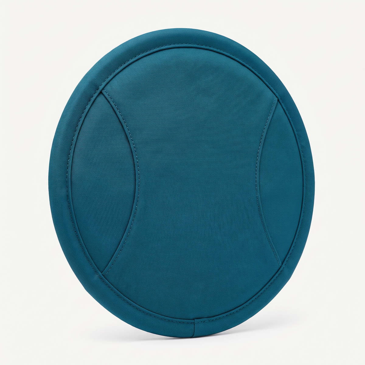 AquaFly Floating Water Frisbee in matte deep teal on a light neutral background