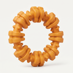 Dental Twist Textured Chew Ring second angle
