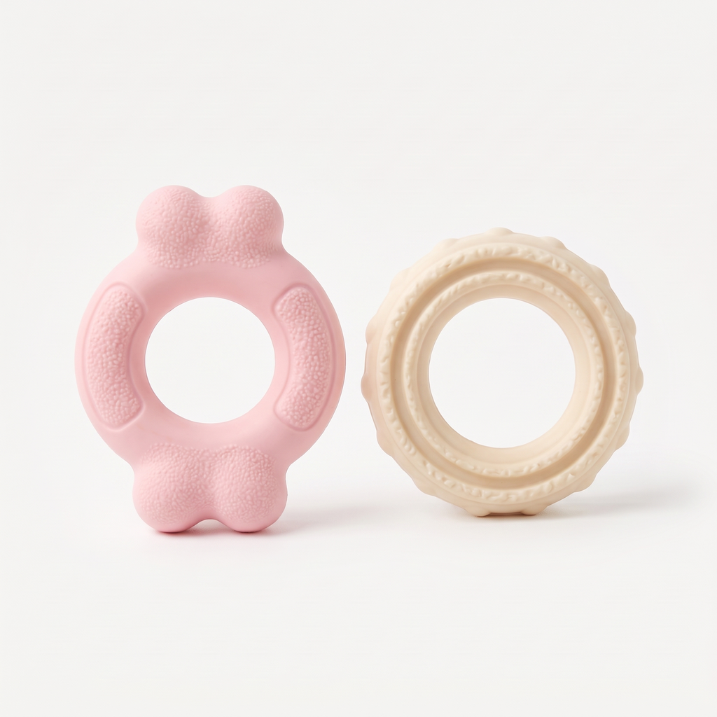 First Chew Soft Ring Set (2-Pack) second angle