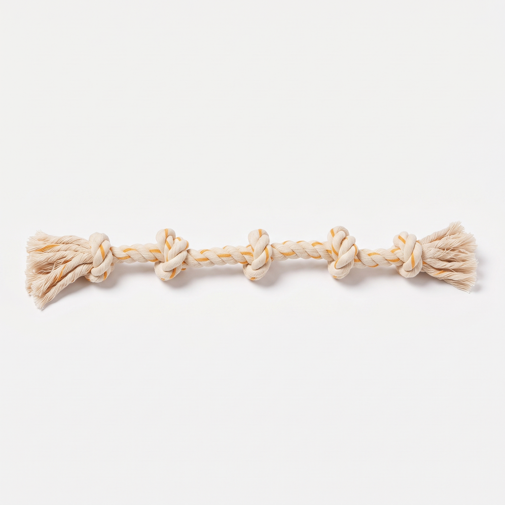 Tug Twist Cotton Rope Toy second angle