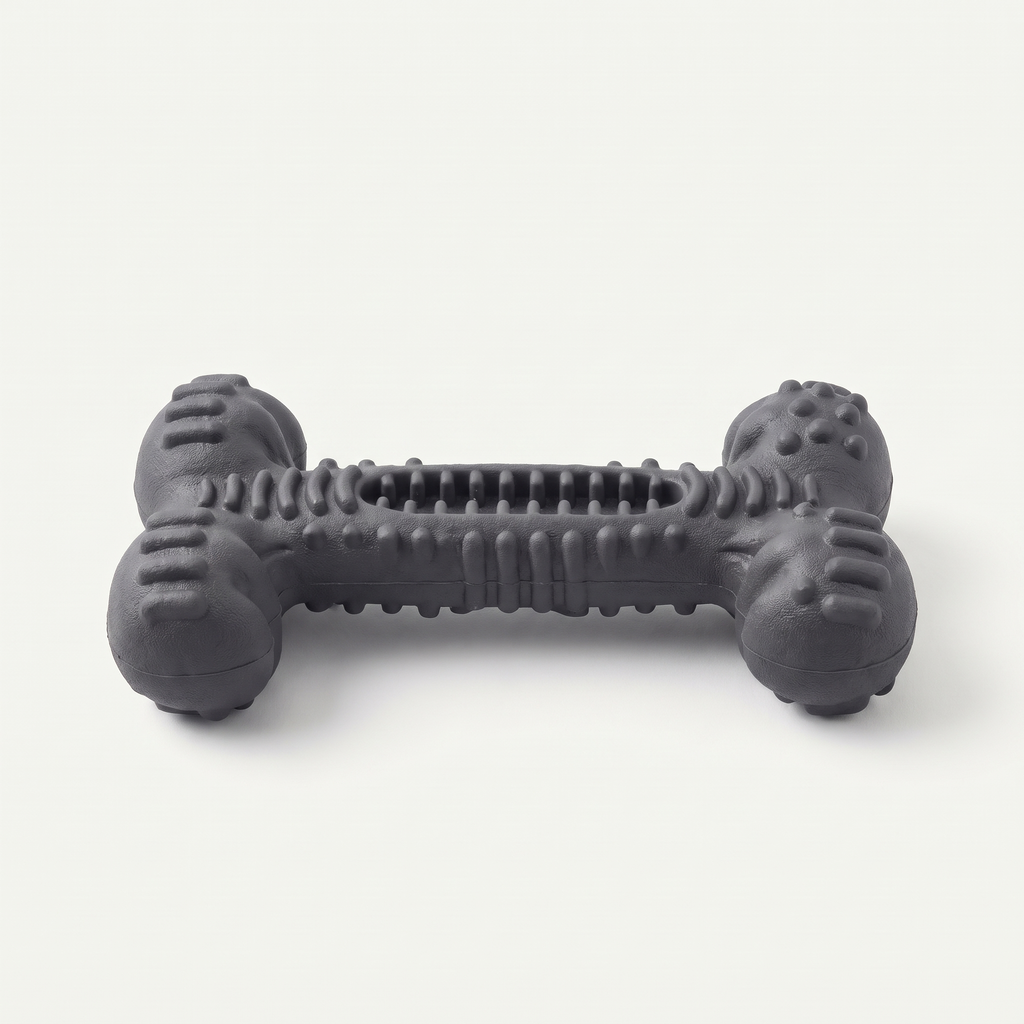 Chew & Clean Rubber Dental Stick second angle