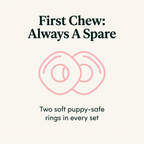 First Chew Soft Ring Set (2-Pack) callout