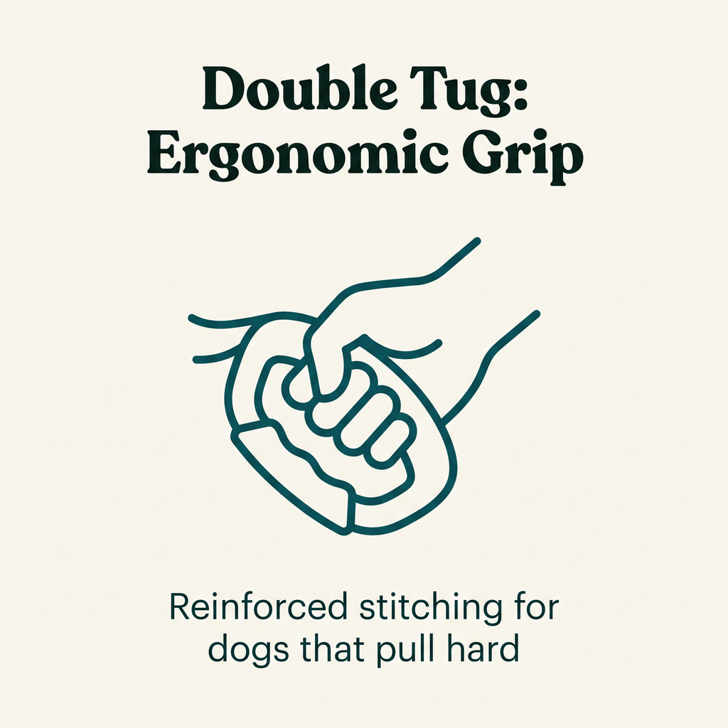 Double Tug Rope + Rubber Handle grip callout