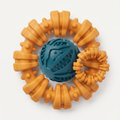 Power Chewer Starter Kit bundle flat-lay with rubber chew ball and dental chew rings on white studio background