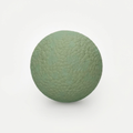 Splash Flex Bounce Ball in matte sage green on white studio background