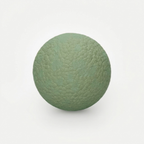 Splash Flex Bounce Ball in matte sage green on white studio background