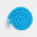 Classic Replacement Tail in Sky Blue — braided rope with clear quick-connect plug