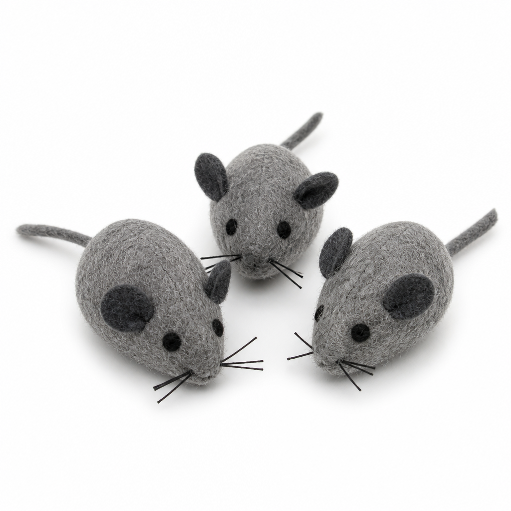 Snuggle Catnip Mouse 3-Pack